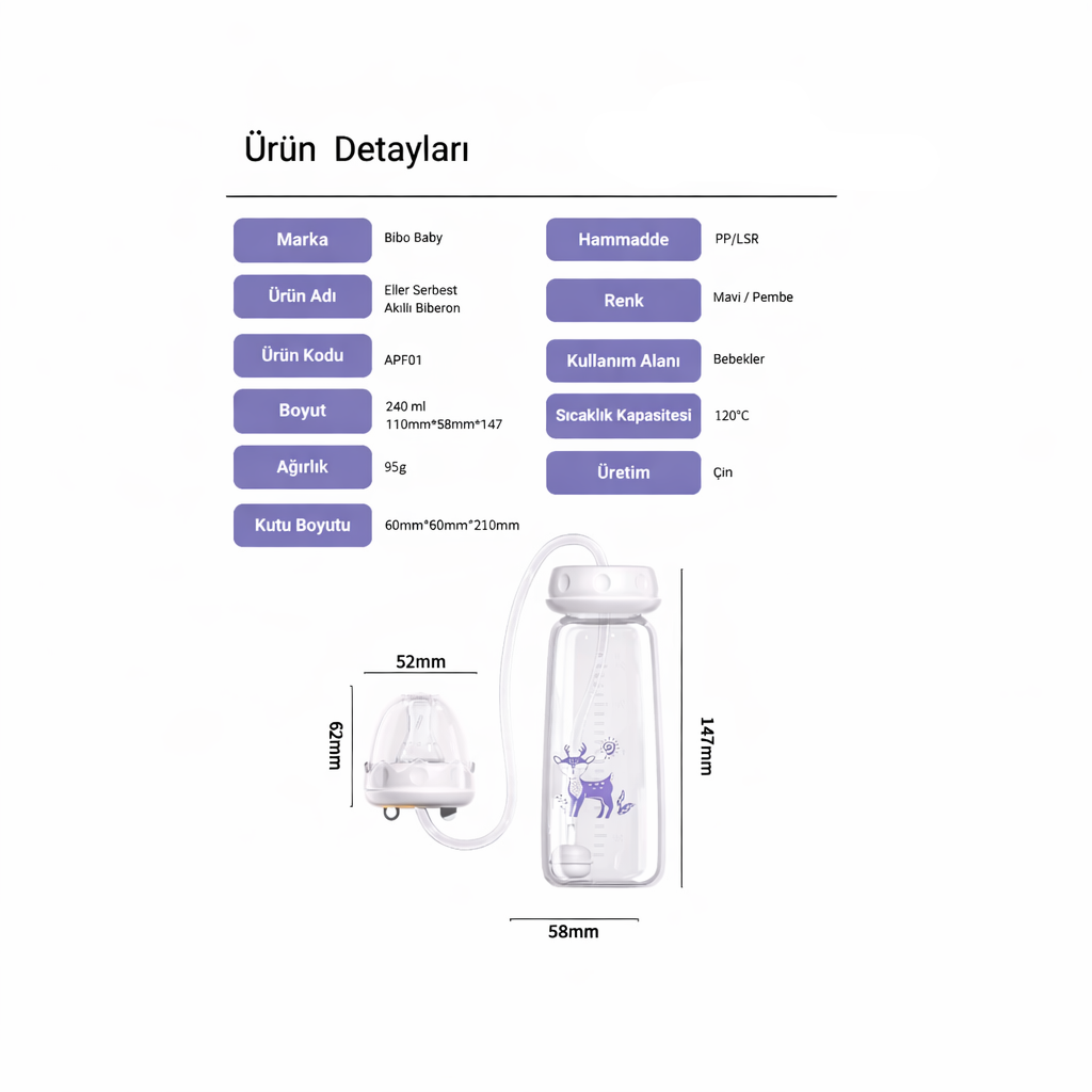 Bibo Baby™ Akıllı Biberon